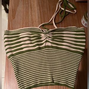 SHEIN tub top with ties